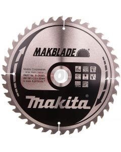 Makita B-32770 Zaagblad hout 260x30x2,3 40T 5g - 260x30x1,8mm